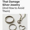 Top 5 Everyday Mistakes That Damage Silver Jewelry (And How to Avoid Them)