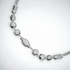 925 Sterling Silver Textured Bead Dual Chain Anklet Pair for Women | 925 Sterling Silver Payal