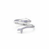 925 sterling silver dolphin Adjustable ring