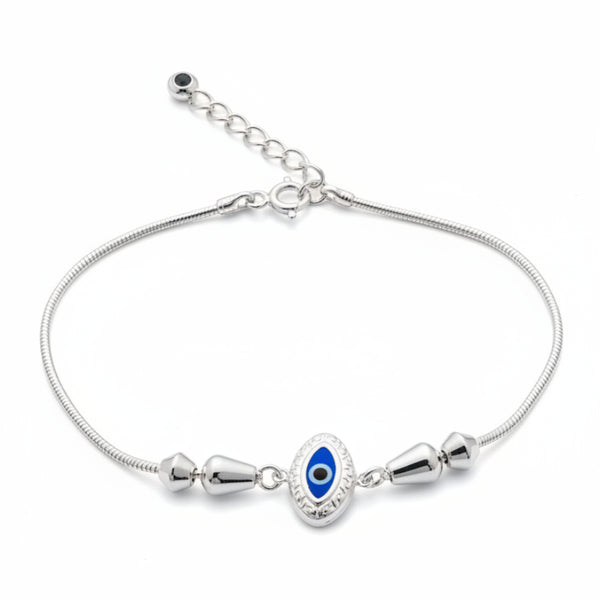 925 sterling silver evil eye bracelet