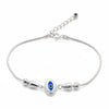 925 sterling silver evil eye bracelet