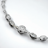 925 Sterling Silver Textured Round Bead Anklet Pair for Women | 925 Sterling Silver Payal - Tavshan