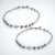 925 Sterling Silver Textured Bead Anklet Pair for Women | 925 Sterling Silver Payal