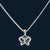 925 Sterling Silver Butterfly Pendant Necklace - Tavshan