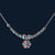 925 Sterling Silver Enamel Flower Pendant Necklace - Tavshan
