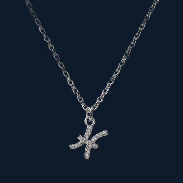 Starfish Pendant Necklace in 925 Sterling Silver with CZ Stones – Ocean-Inspired Elegance - Tavshan