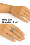 2-in-1 Convertible Ring Bracelet for Versatile Style