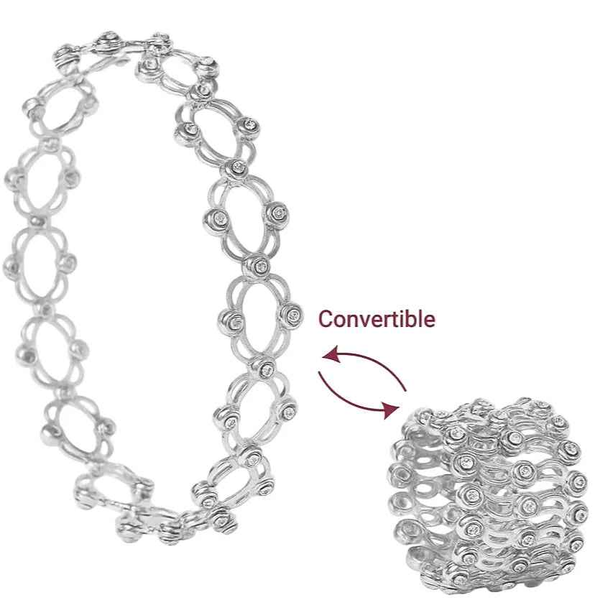 2-in-1 Convertible Ring Bracelet for Versatile Style