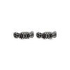 Vintage Floral Band Toe Ring – Oxidized 925 Sterling Silver - Tavshan