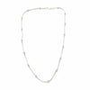 925 Sterling Silver Minimal Bead Chain Necklace for Women | Elegant Everyday Silver Jewelry - Tavshan