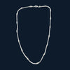 925 Sterling Silver Minimal Bead Chain Necklace for Women | Elegant Everyday Silver Jewelry - Tavshan