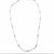 925 Sterling Silver Minimal Beaded Chain Necklace for Women | Elegant Everyday Silver Jewelry - Tavshan