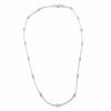 925 Sterling Silver Minimal Beaded Chain Necklace for Women | Elegant Everyday Silver Jewelry - Tavshan