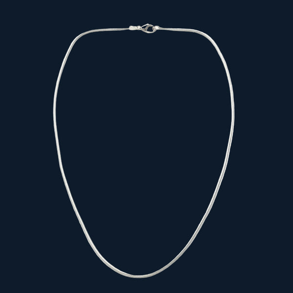 925 Sterling Silver Classic Snake Chain Necklace for Women | Minimal Everyday Jewelry - Tavshan