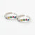 925 Sterling Silver Rainbow Multicolour CZ Toe Ring | BIS HallmarkedAdjustable Bichiya