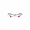 925 Sterling Silver CZ Floral Toe Ring | BIS Hallmarked Bichiya for Women