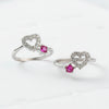925 Sterling Silver CZ Floral Toe Ring | BIS Hallmarked Bichiya for Women