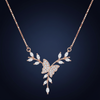 Butterfly Necklace - Midnight Navy Gradient