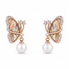 Butterfly Pearl Stud – Full Wings Hero