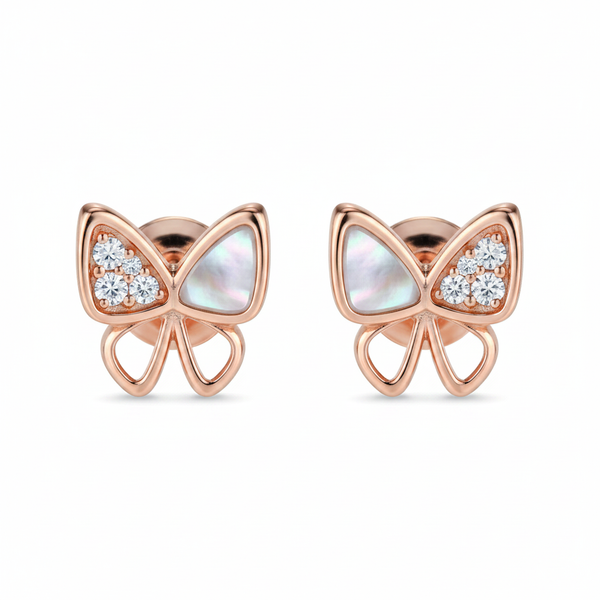 Butterfly Studs – Top Down