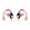 Dolphin Earrings – Three Quarter