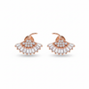 Fan Earrings - Angle 3