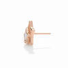 MOP Star Earring - Side Profile