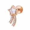 MOP Star Stud – Rose Gold