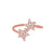 Twinkling Star Ring – Rose Gold Plated 925 Sterling Silver