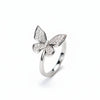 925 Sterling Silver Butterfly Ring for Women – Elegant Everyday Sparkle