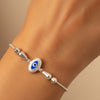 925 sterling silver evil eye bracelet