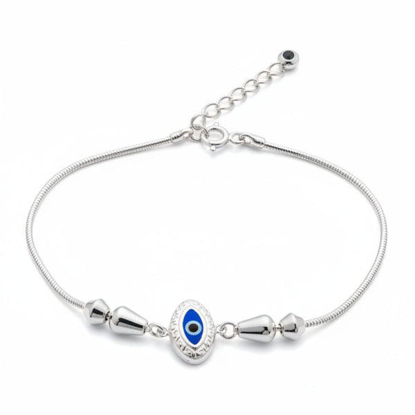925 sterling silver evil eye bracelet