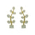 CZ Leafy Vine Ear Cuff / Bluetooth Earring – Gold Plated 925 Sterling Silver