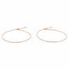Rose Gold Textured Chain 925 Sterling Silver Anklet