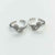 925 Sterling Silver Twisted Knot CZ Toe Rings | Adjustable Bichiya Pair | Tavshan