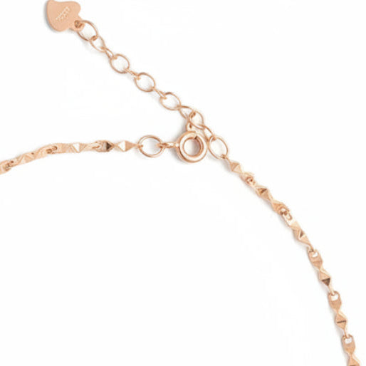Rose Gold Cable Chain Anklet| 925 Sterling Silver Payal