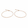 Rose Gold Wheat Chain Anklet | 925 Sterling Silver Payal