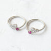 925 Sterling Silver CZ Floral Toe Ring | BIS Hallmarked Bichiya for Women