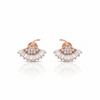 Fan Earrings - Angle 1