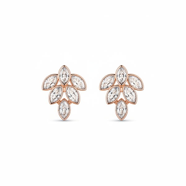 Marquise Leaf Stud – Hero